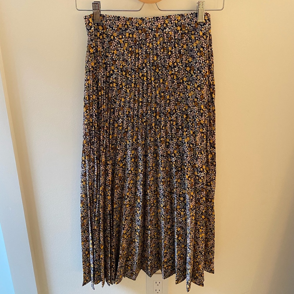 Max Studio | Patterned Midi Skirt